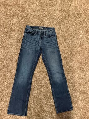 Classic Reclaim Dark Wash Blue Jeans